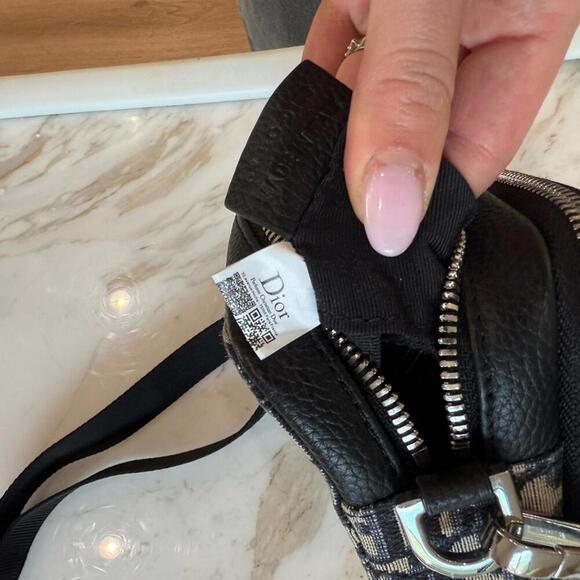 Dior Black and Gray Monogram Shoulder Bag - Picture 5 of 5